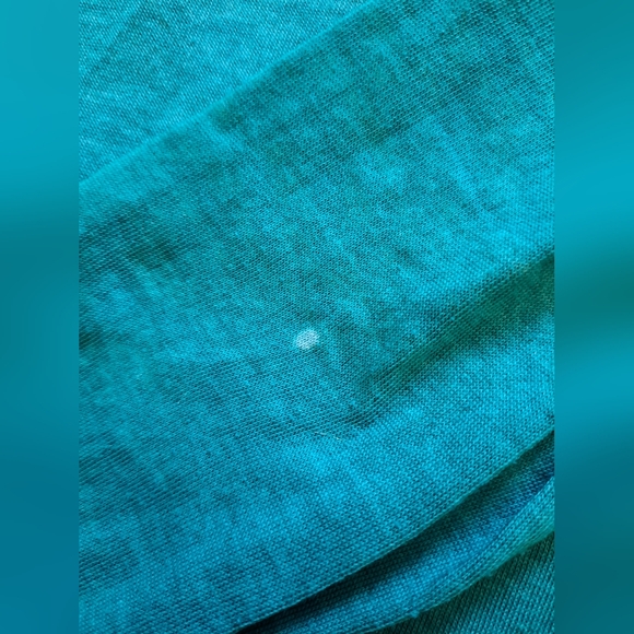 ‼️FREE‼️ Maurices Teal Blue Tunic Length Long Sleeve Light Sweatshirt - Sz Small - Picture 8 of 9